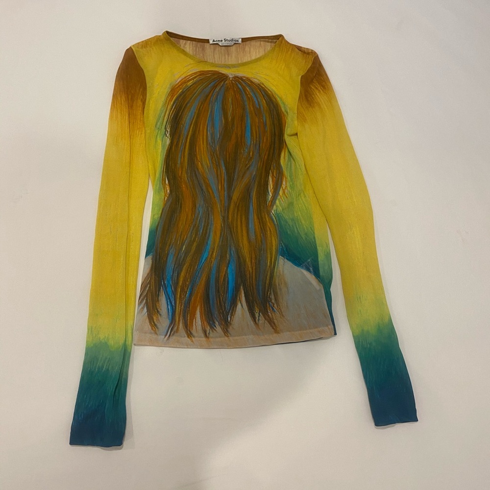 Acne studios mesh top